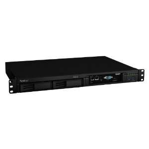   1U NAS Rackmount Network Attached Storage RS212 (Black) Electronics