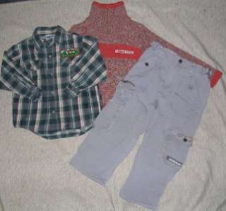 Boys Clothing Winter Lot Size 4T 5T 57 Pieces POLO GAP PLACE OLD NAVY 
