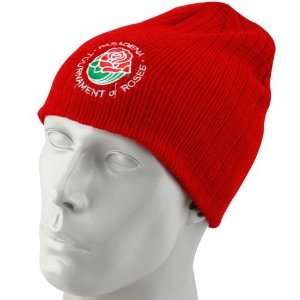  2009 Tournament of Roses Red Knit Beanie Sports 