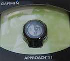 New 2012 Garmin Approach S1 Black Golf Watch GPS Range Finder