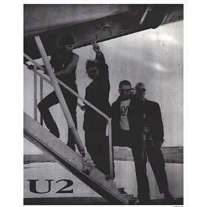  U2 Poster ~ Boarding Tour Plane ~ Exclusive U.K. Import 
