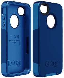 iPhone 4 / 4S Otterbox Commuter Series Case Night Blue PC / Ocean Slip 