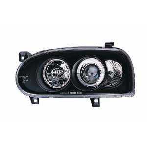  92 97 VW Golf Black Projector Headlights: Automotive
