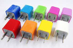   Mini Portable Home AC Wall Charger for iPhone iPod Mobile Phone  