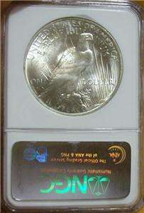   Dollar NGC MS 64 Vam 1F Chin Bar Top 50 US Coin   