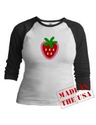 Strawberry Solitaire Family Jr. Raglan by 