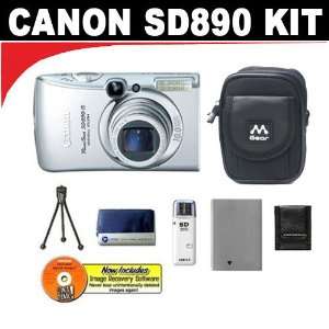  Canon PowerShot SD890IS 10MP Digital Camera with 5x Image 