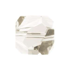  5603 10mm Graphic Cube Crystal Silver Shade: Arts, Crafts 