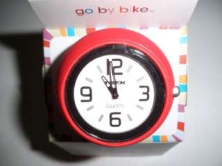 TREK TIME WATCH Bicycle Handlebar Clock Bike Red orBlue  