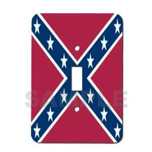  Confederate Flag   Glow in the Dark Light Switch Plate 