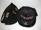 NEW COOGI HAT CAP FITTED BLACK RED GOLD 7 3/8