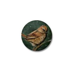  Little Sparrow Art Mini Button by  Patio, Lawn 