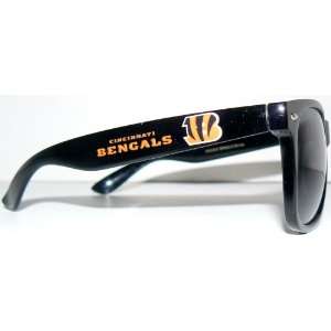   Licensed Cincinnati Bengals Wayfarer Style Sunglasses 