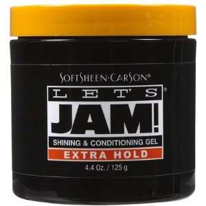  Lets Jam Shining & Conditioning Gel Extra Hold, 4.4 oz, 2 