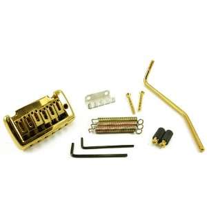  DELUXE FULCRUM TREMOLO GOLD Musical Instruments