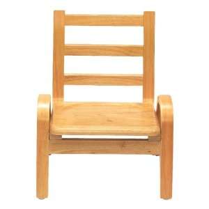  Angeles B78C09 9 in. Naturalwood Chair
