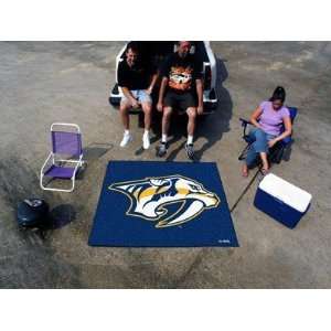  Nashville Predators Tailgate Area Rug 5 x 6 Sports 