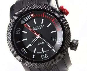   Sport Endurance Collection Swiss Made Diving Black Dial Watch  