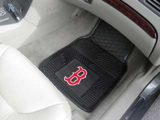 Boston Red Sox 2 Pc Vinyl Car & Truck Front Floor Mats  