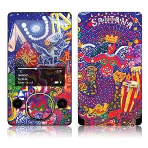 Music Skins MS SANT10165 Microsoft Zune  80GB  Santana  Supernatural 