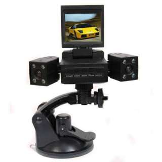   Lens Camera Car DVR Vehicle Digital Video Recorder Camcorder 8 IR LED