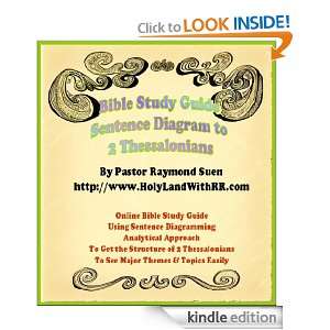 Holy Bible Analytical Reading Guide Sentence Diagram to 2 