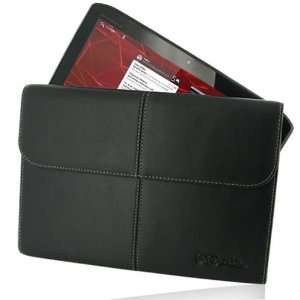  PDair EX1 Black Leather Case for Motorola XOOM 2 10.1 