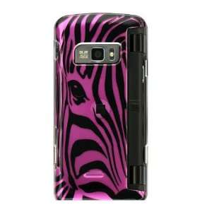 Zebra Head Hot Pink Shield Protector Case for LG enV Touch VX11000