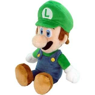 Nintendo Super Mario Brothers Luigi 9  Plush Toy Doll 