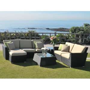   Piece Sectional Sofa Conversation Package: Patio, Lawn & Garden