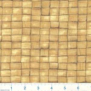  45 Wide Home Grown Basket Weave Tan Fabric By The Yard 