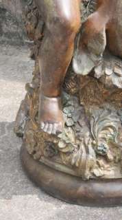 Italian Renaissance Bronze Cherub Sea Lion Fountain  