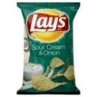 Lays Potato Chips, Sour Cream & Onion, 10 oz (283.5 g)