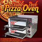 NO RESERVE Blodgett Stainless Steel Gas Pizza Oven Double Deck  