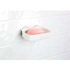 Kennedy Home Collections White Suction Soap Dish 3988 WHT by Kennedy 