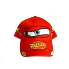 Disney Pixar Cars Lightning Mcqueen Boys Red Baseball Cap Hat