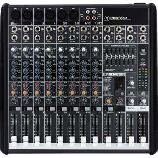 Mackie ProFX12 12 Channel Non Powered Effects Mixer with USB  