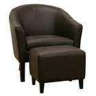 Leather Comfortable Club Chair  