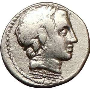   Republic Anonymous 86BC APOLLO ZEUS CHARIOT Ancient Silver Coin Horse