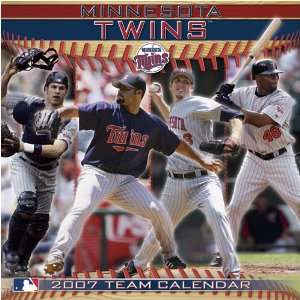  Minnesota Twins 2007 MLB 12X12 Wall Calendar: Sports 