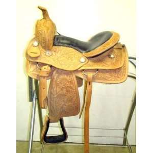  NEW 13 Floral Tooled Youth Western Barrel Saddle Sports 