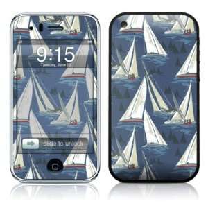  Big Boats Design Protector Skin Decal Sticker for Apple 3G 