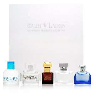 for Women   5 Pc Mini Gift Set Ralph 7ml EDT Splash, Ralph Lauren Blue 