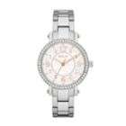 Relic Ladies’ Silver Tone Band with Mother of Pearl Dial Watch