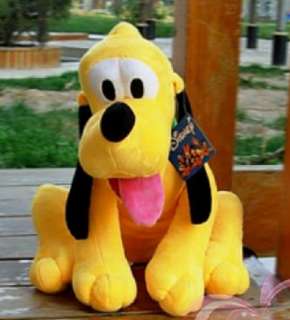Disney Pluto Dog Big Large or Middle PLUSH STUFFED TOY 21   31 