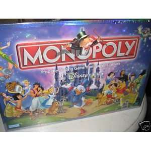  DISNEY MONOPOLY GAME 