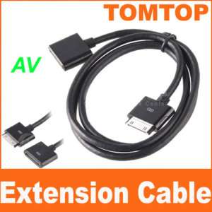 Dock Cradle AV Extension Cable For iPod iPhone 3G/3GS  