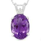inlaid zircon diamond necklace silver plated pendant 925 color purple
