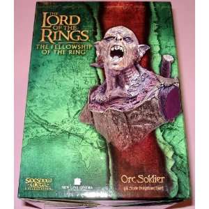  Lord of the Rings Orc Soldier 1/4 scale polystone bust 