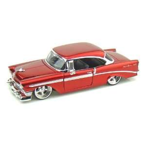  1956 Chevy Bel Air 1/24 Metallic Red: Toys & Games